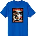 thumbnail image 3 of Gremlins Gizmo After Midnight Men's Blue Crew Neck Short Sleeve Tee-XL, 3 of 4