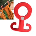 thumbnail image 4 of Camping Rope Hanging Hook Aluminum Alloy Self Lock T Ring Rope Hanger for Tent Camping Hiking Backpacking Outdoor Activities, 4 of 5
