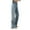 Blue, variant on JIKNTTR Women's Straight Leg Jeans Plus Size High Waist Embroidered Wide Leg Jeans Trendy Wide Leg Denim Pants Versatile Work Pants