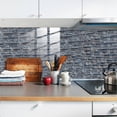thumbnail image 3 of Liyamei Realistic Wall Stickers Decorative PVC Peel And Stick Tile Backsplash For Kitchen Bathroom Living Room Home, 3 of 4
