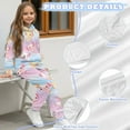 thumbnail image 6 of Uorisanigo Kids Sweat Suit Set, 2 Piece Soft Cozy Tracksuit Set with Kawaii Axolotl Star Pullover Hoodie & Jogger Pants for Boys Girls, Long Sleeve Hooded Sweatshirt Sets, 6 of 7