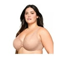 thumbnail image 6 of Glamorise Lacey T-Back Front-Closure WonderWire Underwire  Bra 9246 (Women's & Women's Plus), 6 of 9