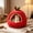 Red 5LB, variant on 5LB Thickened Washable Cat Bed for Indoor Kitties - Shape Retaining Semi Enclosed Warm Sleeping Cave with Cushioning - Cozy Secure Resting Retreat for Small Pets