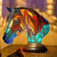 thumbnail image 2 of 3d Vintage Animal Table Lamp, Resin Stacked Night Light, Bohemian Resin Animal Table, 2 of 5