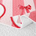 thumbnail image 5 of Manfei Vintage Christmas Snowman Quilt Full,Merry Xmas Full Bedspread Sets,3 Pieces,1 Coverlet and 2 Pillowcases, 5 of 7