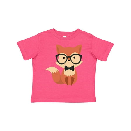

Inktastic Cute Hipster Fox Gift Toddler Boy or Toddler Girl T-Shirt