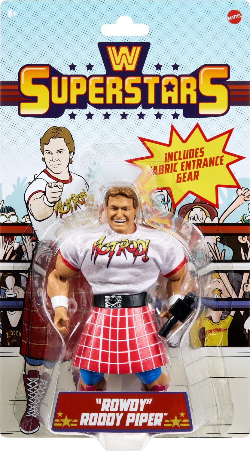 WWE Action Figure “Rowdy” Roddy Piper Superstars