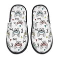 thumbnail image 1 of Balery Cute French Bulldog Pantuflas de Casa de Felpa Silenciosas con Diseño Estampado, Zapatillas Cómodas Antideslizantes de Algodón para Interior-Medium, 1 of 8