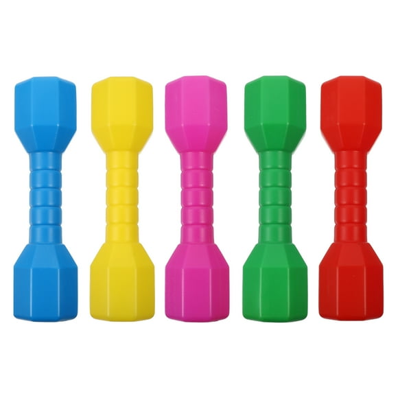 5 PCS Dumbbell for Kid Plastic Hand Dumbbell Kindergarten Sports Equipment