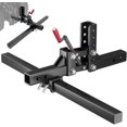 thumbnail image 1 of ATV/UTV 1-Point Manual Implement Lift System with 2 In Hitch Receiver Heavy Duty Quick-Attach Lift for Plow Blade Disc Adjustable Height, 1 of 7