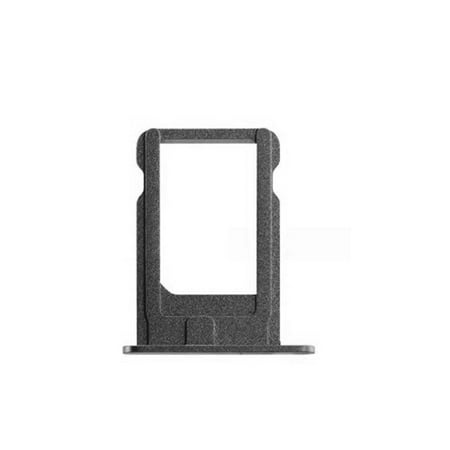SIM Card Tray for Apple iPhone 5S and iPhone SE - Black (A1453, A1457, A1518, A1528, A1530, A1533, A1723, A1662, (Best Sim Only Deals For Iphone 5s)