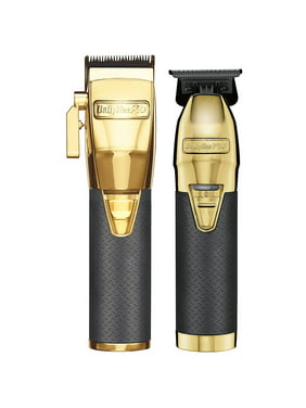 Babyliss Pro GOLDFX BOOST+ Hair Clipper and Trimmer Bundle FX787GBP FX870GBP