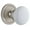 Satin Nickel, variant on Grandeur Cirhyd_Prv_238 Circulaire Solid Brass Rose Privacy Door Knob Set - Brass