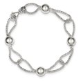 thumbnail image 1 of 925 Sterling Silver Fancy Bracelet, 1 of 2