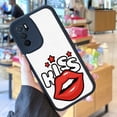 thumbnail image 2 of Haga una declaración con la funda de su iPhone: opte por una funda para teléfono plateada mate de doble capa con ilustraciones caprichosas, 2 of 4