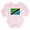 Petal Pink, variant on CafePress - Tanzania Flag Body Suit - Long Sleeve Cotton Baby Bodysuit