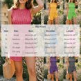thumbnail image 4 of Tqcoqu Women's Summer Sleeveless Mini Dress Gingham Romper,Front Tie Wrap Skort Style Shorts Jumpsuit,Casual One Piece Outfit, 4 of 8