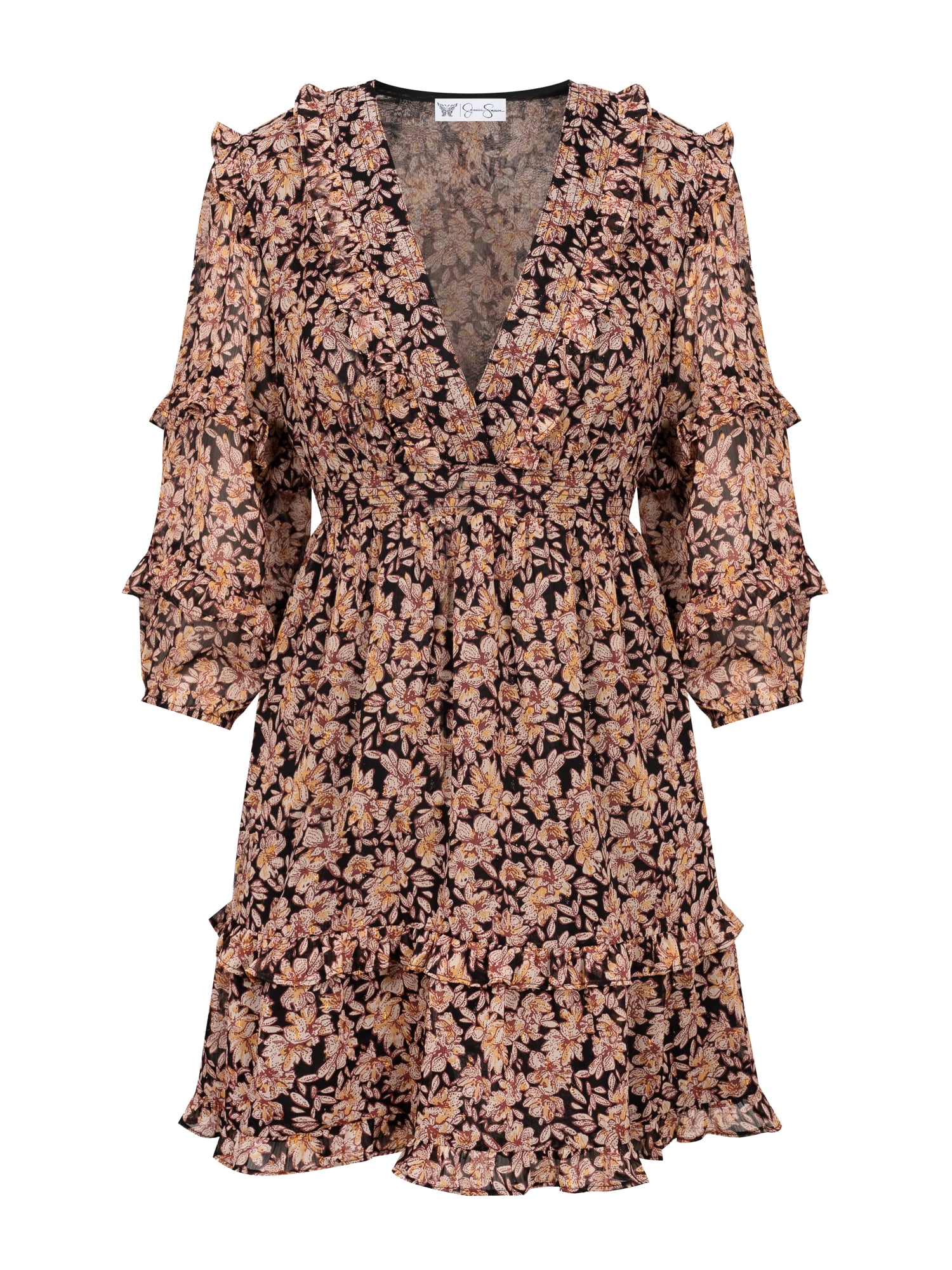 Jessica Simpson Women's Leonie Tiered Mini Dress, Sizes XS-XXL