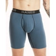 thumbnail image 2 of Hanes Ultimate Boxer Brief 5-Pack Men's Stretch Long Leg Comfort Flex Waistband, 2 of 5