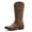 25YY03 Camel, variant on Globalwin Women’s Square Toe Cowgirl Boots Classic Mid-Calf Camel Cowboy Boots With Embroidered Stitching Low Heel Comfortable Western Boots For Country Outfits Size 10M