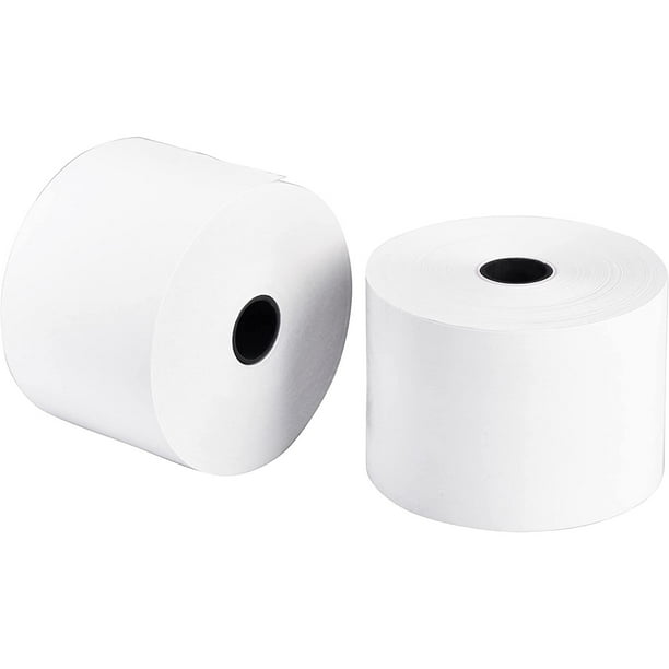 [100 Pack] Thermal Cash Register Rolls 13/4 in x 150 ft. Guaranteed to