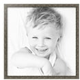 thumbnail image 2 of ArtToFrames 25" x 25" Silver Picture Frame, 25x25 inch Silver Wood Poster Frame (WOM-4993),  Pack, 2 of 7