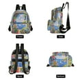 thumbnail image 4 of FORMRS Mini Backpack Purse for Women Travel Daypack Casual Shoulder Bag, Pink Floral Window, 4 of 7
