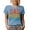 Baby Blue, variant on Dad Joke Survivor - Son, Daughter, Mother or Wife's Birthday or Father's Day, Baby Blue T-Shirt, Large
