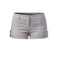 thumbnail image 1 of Made by Olivia Women's Juniors Body Enhancing Ripped Hole Mini Shorts/ NEW PRODUCTION Silver 2XL, 1 of 4