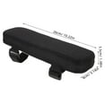 thumbnail image 6 of CTIRCHIU Ergonomic Office Chair Armrest Cushion with Memory Foam and Cooling Gel for Comfort, 6 of 7