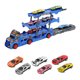 thumbnail image 2 of Juego de Vehículos Plegables BuyWeekMX Camiones Transportadores de Coches 3 Capas 6 Autos, 2 of 9