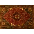 thumbnail image 1 of Ahgly Company Machine Washable Indoor Rectangle Persian Yellow Traditional Area Rugs, 2' x 5', 1 of 4