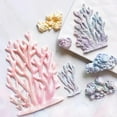 thumbnail image 4 of 5 PCS Marine Theme Fondant Silicone Mold Seaweed Sea Fish Coral Sea Turtle Shape DIY Handmade Baking Tools, For Theme Cake Cookie Chocolate Candy Decoration Fondant Polymer Clay, 4 of 7