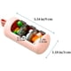 thumbnail image 2 of (Rosa) Pastillero de 3 compartimentos para 7 días, mini pastillero portátil para 3 tomas diarias, resistente a la luz y al agua para viajes, 2 of 5