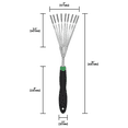 thumbnail image 5 of Zenport 15309D Mini Hand Rake, Black - 3 Pack, 5 of 5