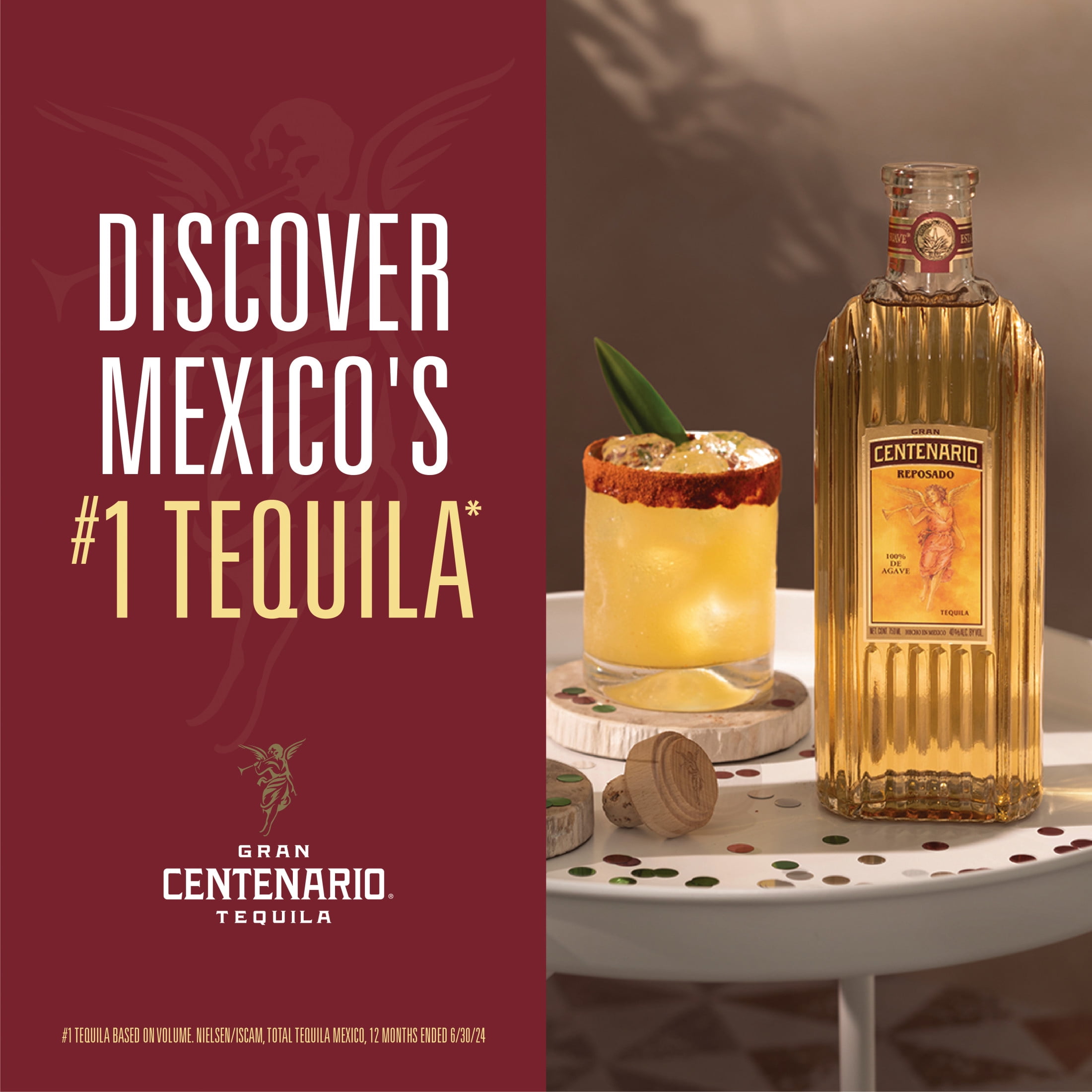 CENTENARIO レポサド テキーラ 750ml CENTENARIO レポサド テキーラ 750ml Gran Centenario Reposado