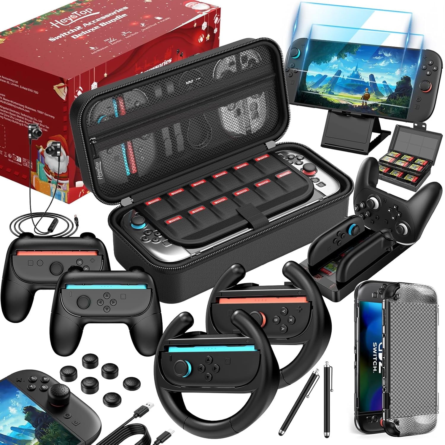 HORI Compact Carry All, Black, Nintendo Switch 2, Adjustable