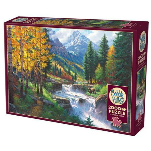 COBBLE HILL PUZZLE - ROCKY MOUNTAIN HIGH - 2000 PC - PUZZLE COBBLE HILL - HAUT MONTAGNE ROCHEUSE - 2000 PC