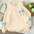 thumbnail image 1 of Sudadera con capucha para niña, con estampado de color, manga larga, informal, deportiva, con capucha, manga larga, sudadera con capucha, top con inserciones en los hombros, blusa de poliéster para ni, 1 of 7