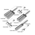 thumbnail image 4 of Transemion Stainless Steel Meatball Maker Tool Easy-to Kitchen Gadget For Meatball Lovers Rice-meat Dumplings type+3, 4 of 6