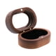 thumbnail image 1 of Caja de madera para guardar anillos, joyero, diseño rústico retro. Solt único, 1 of 9