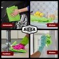 thumbnail image 5 of AIDEA Microfiber Cleaning Cloth, 10PK, Microfiber Towels for Cars, Premium All Purpose Car Cloths, Dusting Cloth Cleaning Rags, Absorbent Towels for SUVs, House, Kitchen, Window, 12"×12", Green, 5 of 14