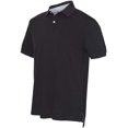 thumbnail image 2 of Classic Fit Ivy Piqué Polo, L, Navy Blazer, 2 of 6