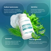 Dermal Restore Skin Rejuvenating Supplement - Plumps Wrinkles, Moisturizes, PureHealth Research