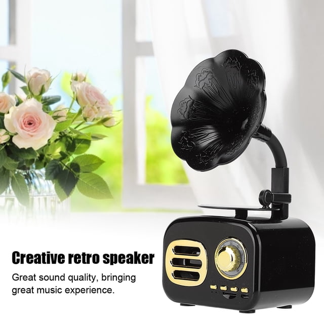 Haut-parleur Rétor Compatible à Haute Performance, Haut-Parleur de Bureau Intelligent, pour Portable, Ordinateur, Couleur Noyer, Rouge, Noir, grain de Bois Jaune