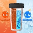 thumbnail image 6 of Portable Thermos Cup Coffee Cup 6.9×3.4in Invisible Ring Easy To Carry For Car Cafe Office Home Pink Marble_21256_3, 6 of 8