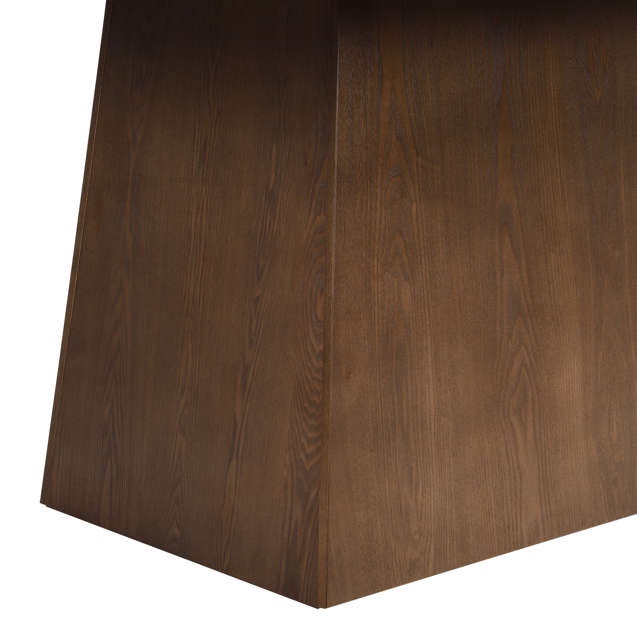 Christopher Knight Home 82" Pedestal Dining Table, Rectangular Seats 6-8, Solid Wood & MDF, Walnut
