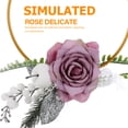 thumbnail image 3 of Houderco Aro Floral De Metal Con Rosas Artificiales Multicolor Para Bodas Y Hogar, 3 of 8