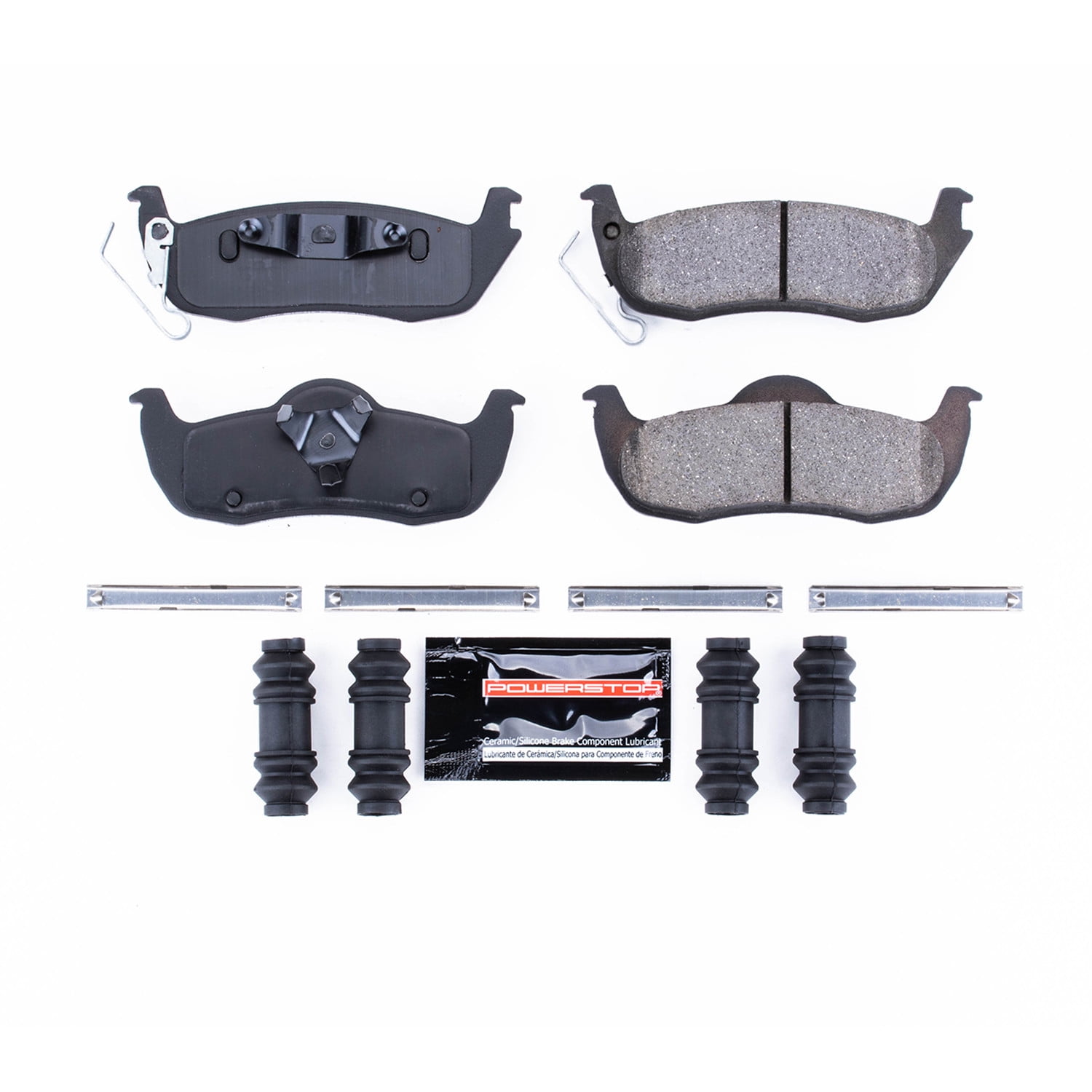 Power Stop Rear Z23 Evolution Carbon-Fiber Ceramic Brake Pads Z23-1087