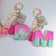 thumbnail image 4 of 1Pcs Lentejuelas Brillantes Rellenas 26 Letra Llavero De Moda A-Z Iniciales Con Colgante De Mariposa Alfabeto Coche Regalos, 4 of 4